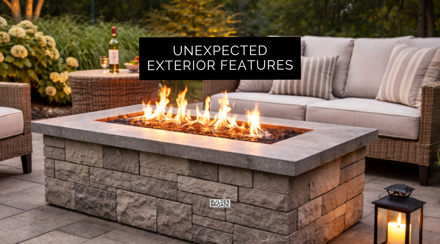 7 Unexpected Exterior Features Worth Planning For