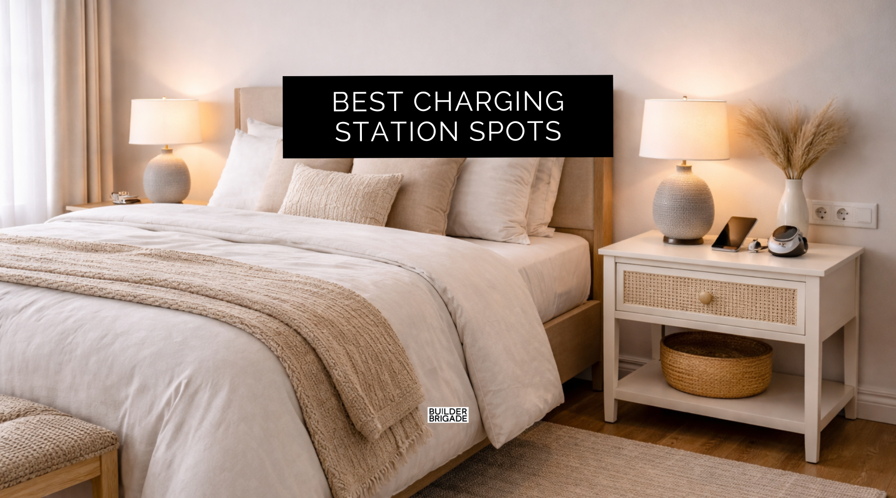 Best Spot For A Charging Station In A New Build …?