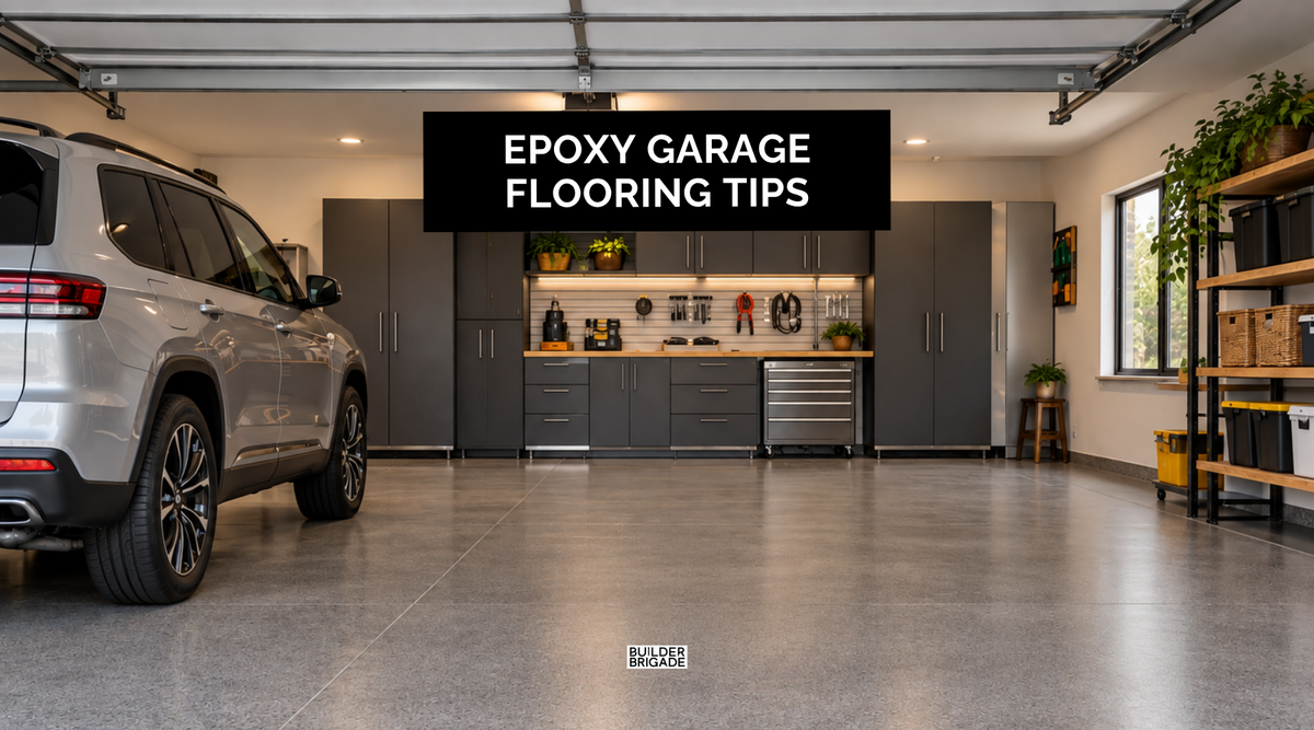4 Decisions to Make Before You Epoxy Your Garage Floor