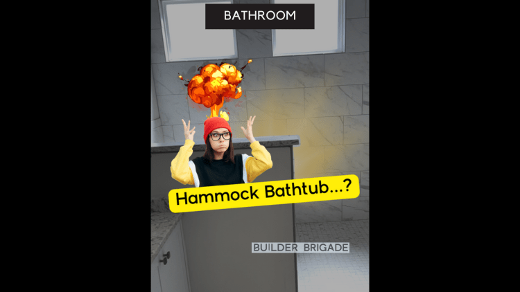 Hammock Bathtub...đ¤Ż
