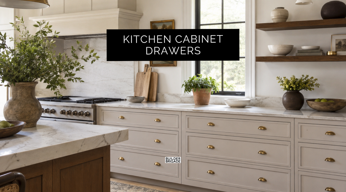 Stop Putting Doors on Lower Kitchen Cabinets!