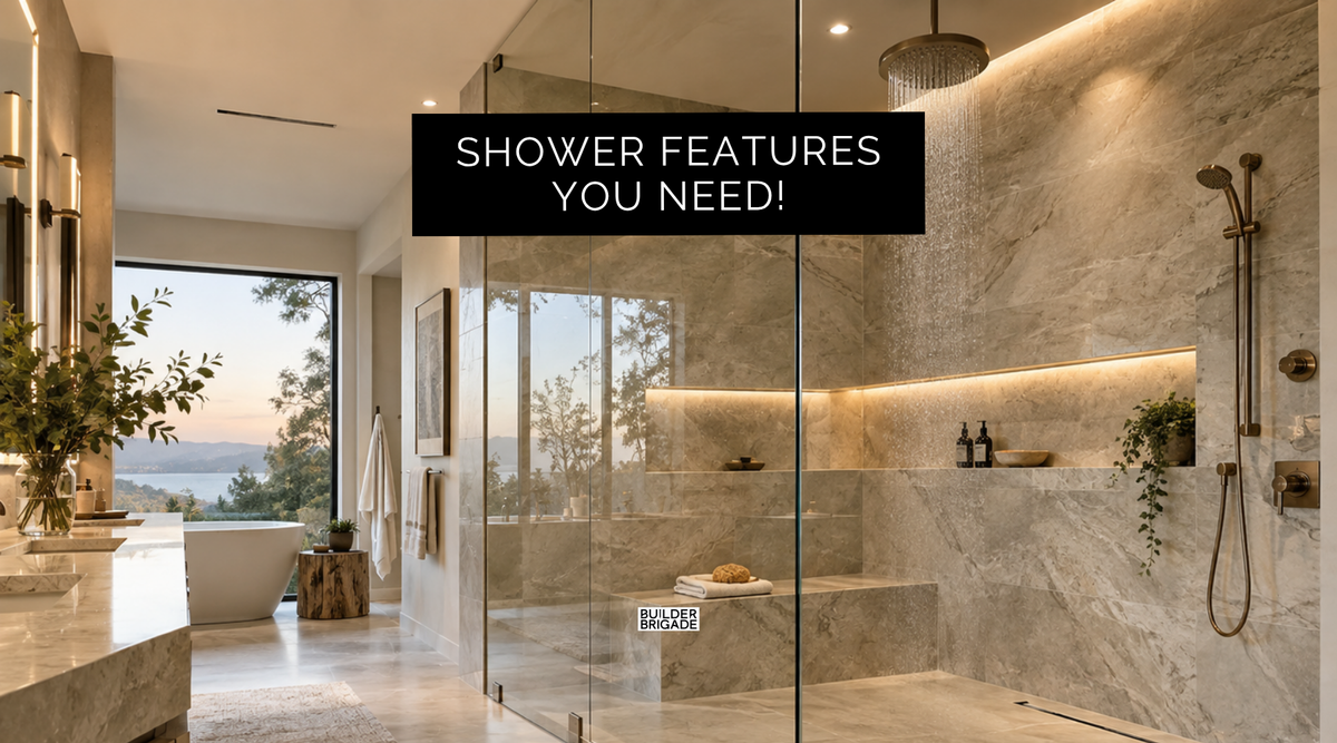 Shower Features That’ll Make Your Bathroom 10x Better