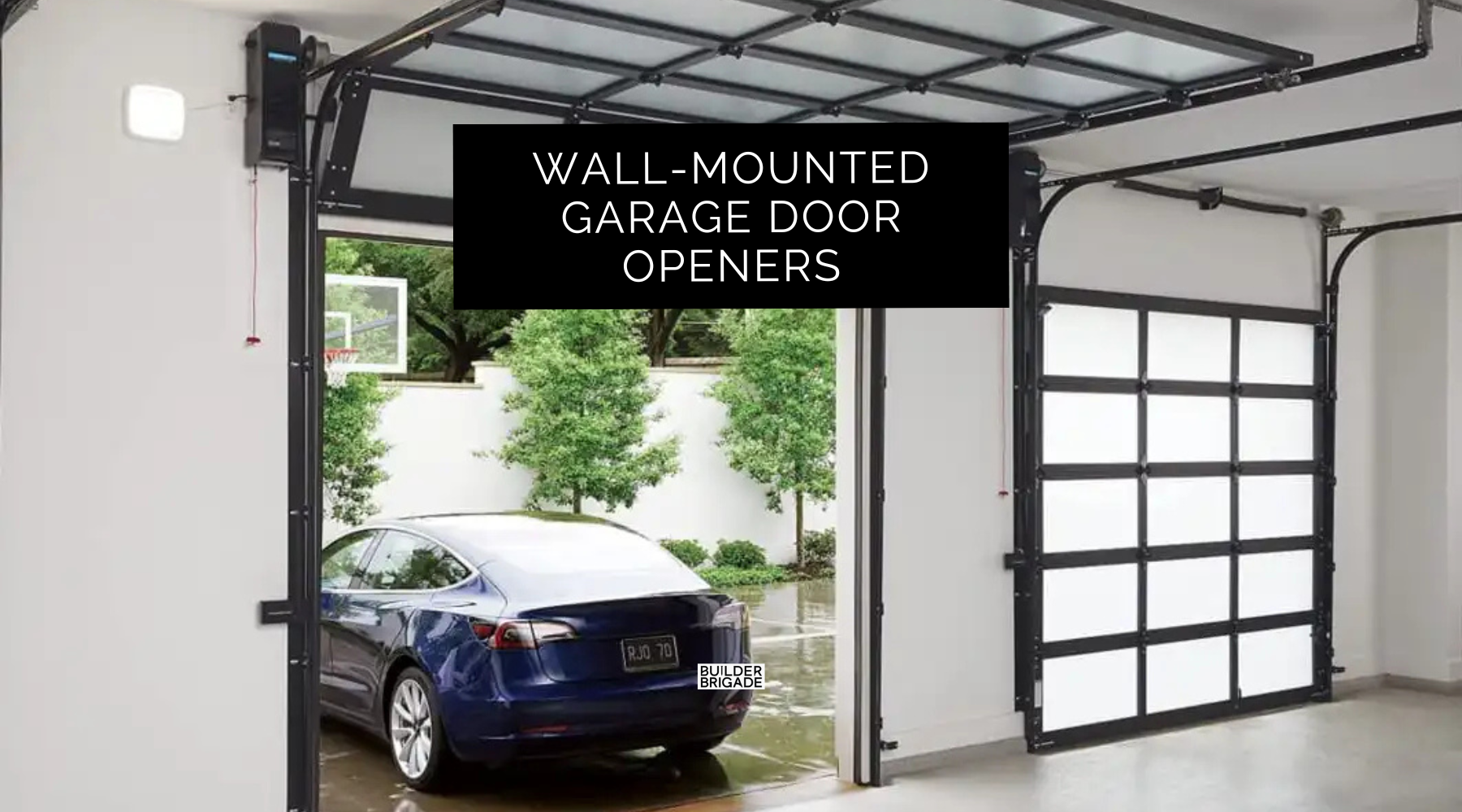 4 Awesome Features of Wall-Mounted Garage Door Openers