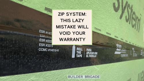 Zip System: This lazy mistake can void your warranty