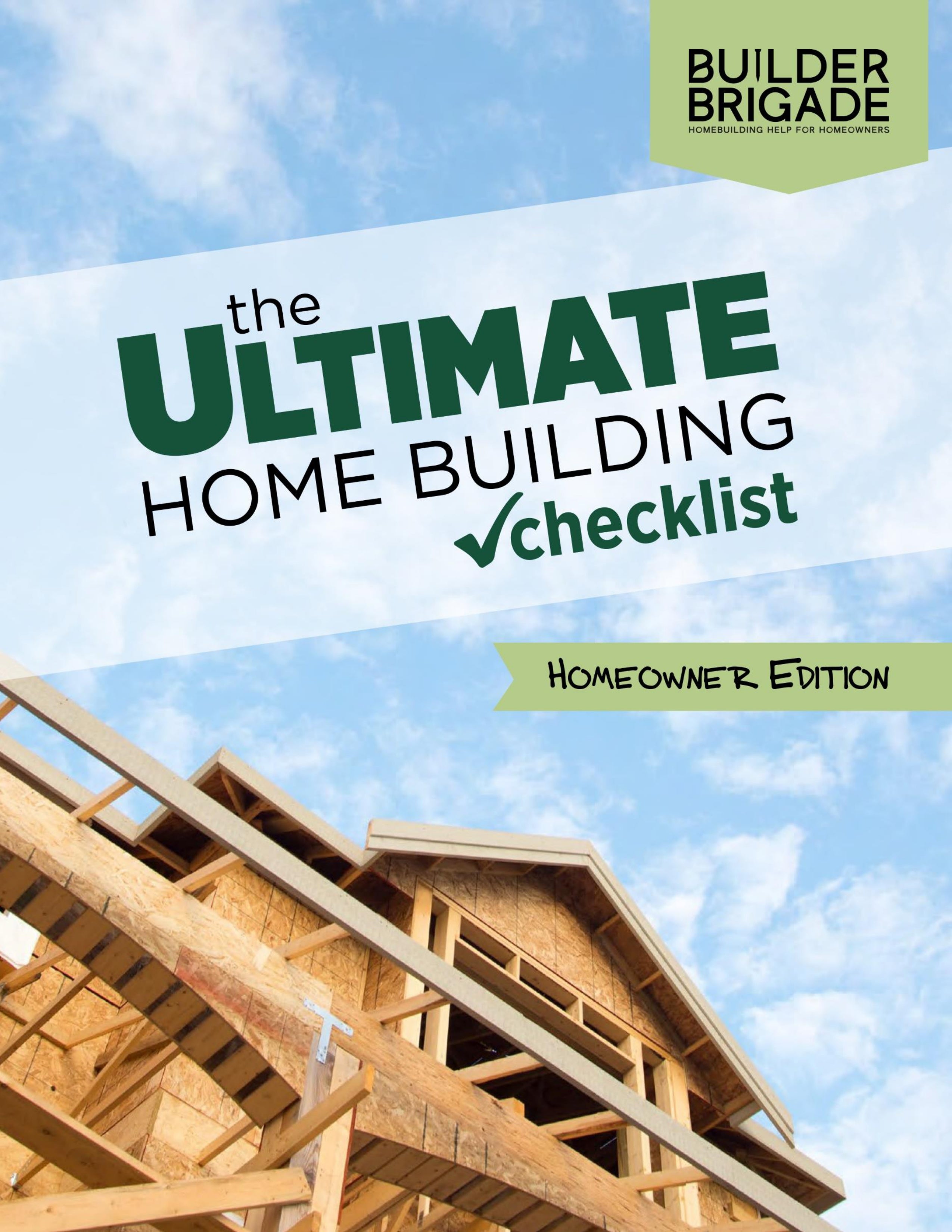 The Ultimate Home Building Checklist (Digital)