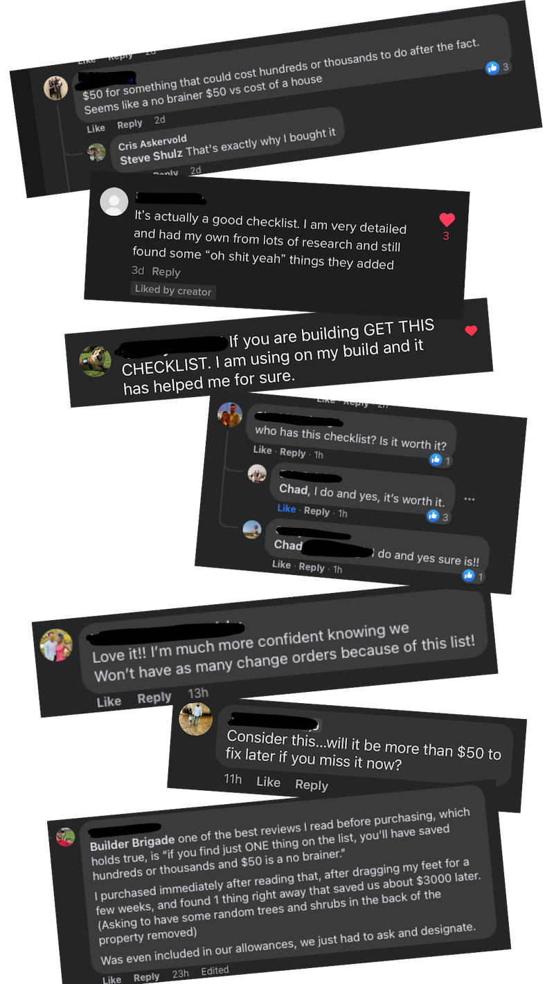 The Ultimate Home Building Checklist