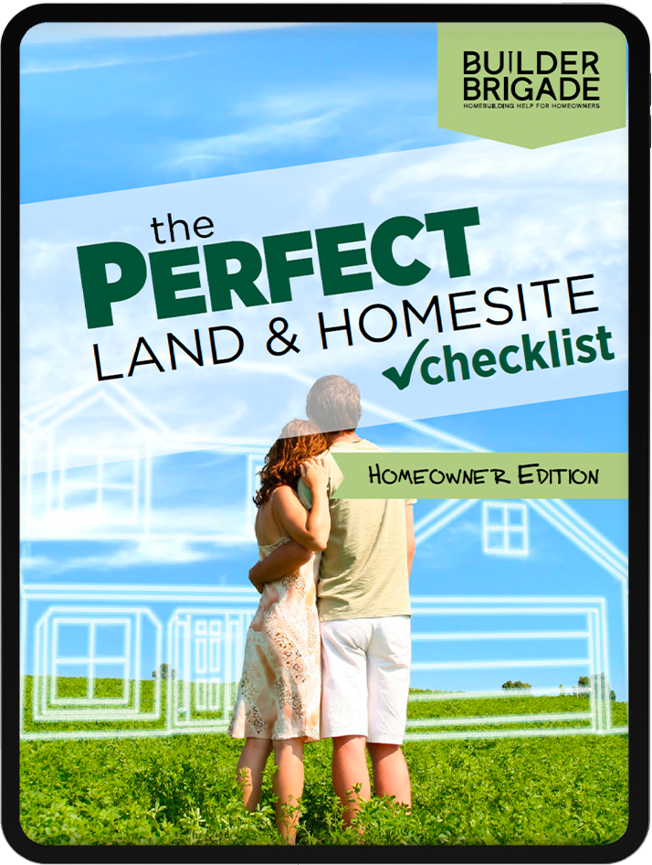 The Perfect Land & Homesite Checklist
