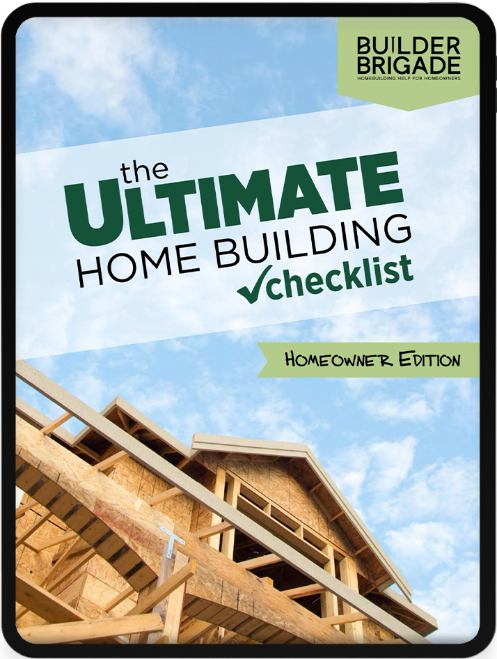 The Ultimate Home Building Checklist