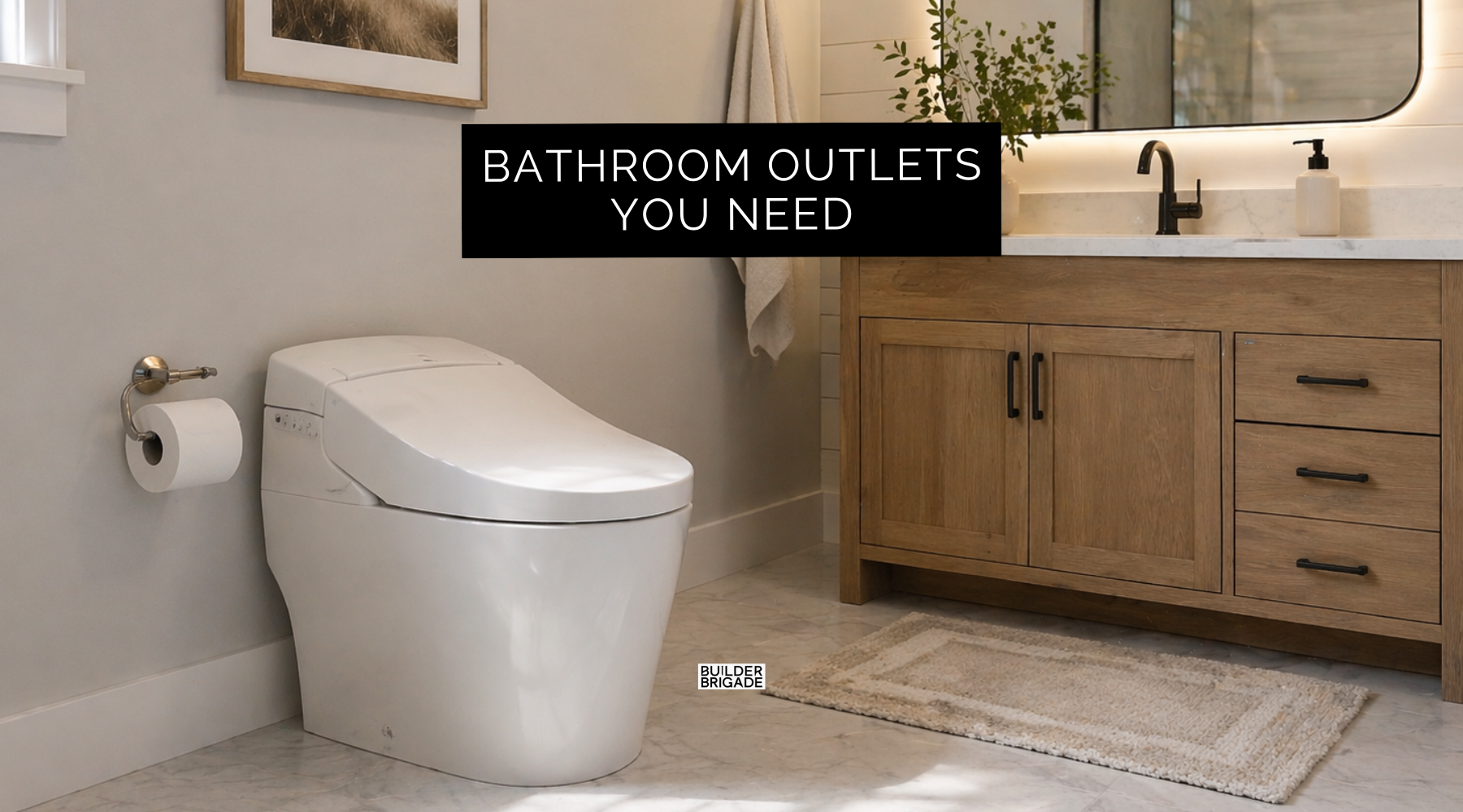 3 Bathroom Outlets Your Builder Won’t Add Unless You Ask