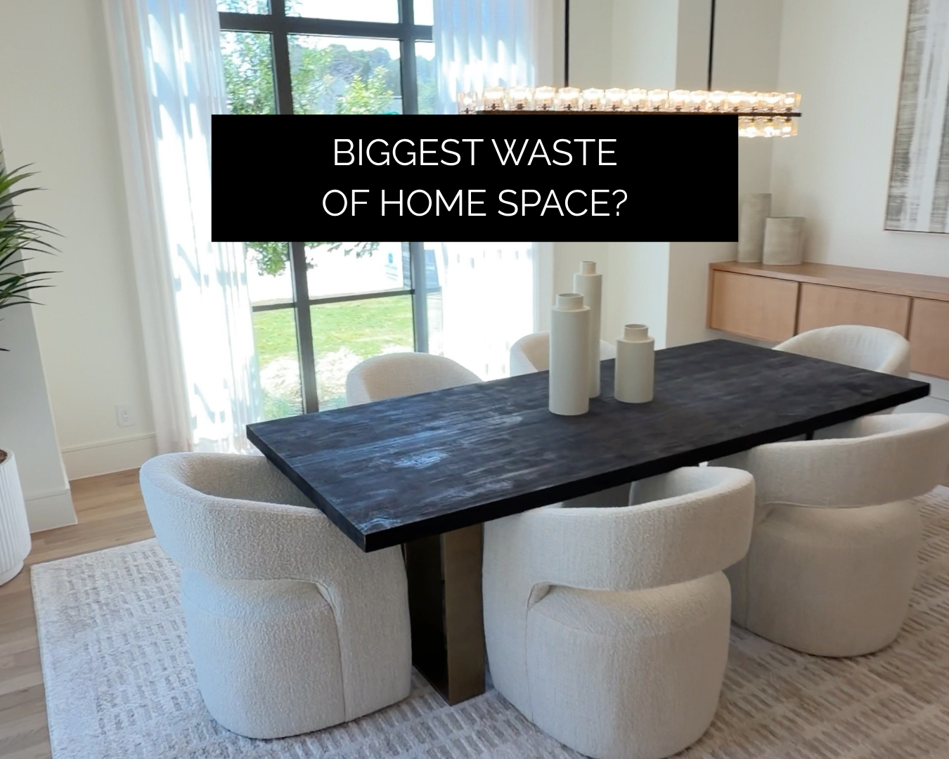 What's the Biggest Waste of Space in a New Home?