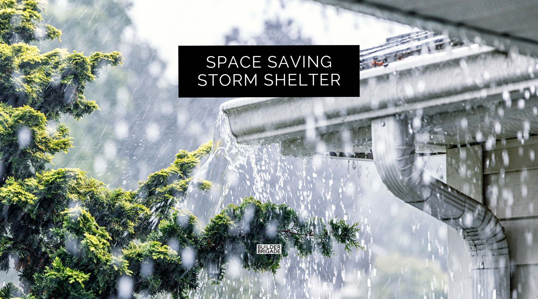 Space Saving Storm Shelter