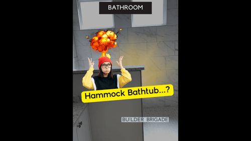 Hammock Bathtub...🤯