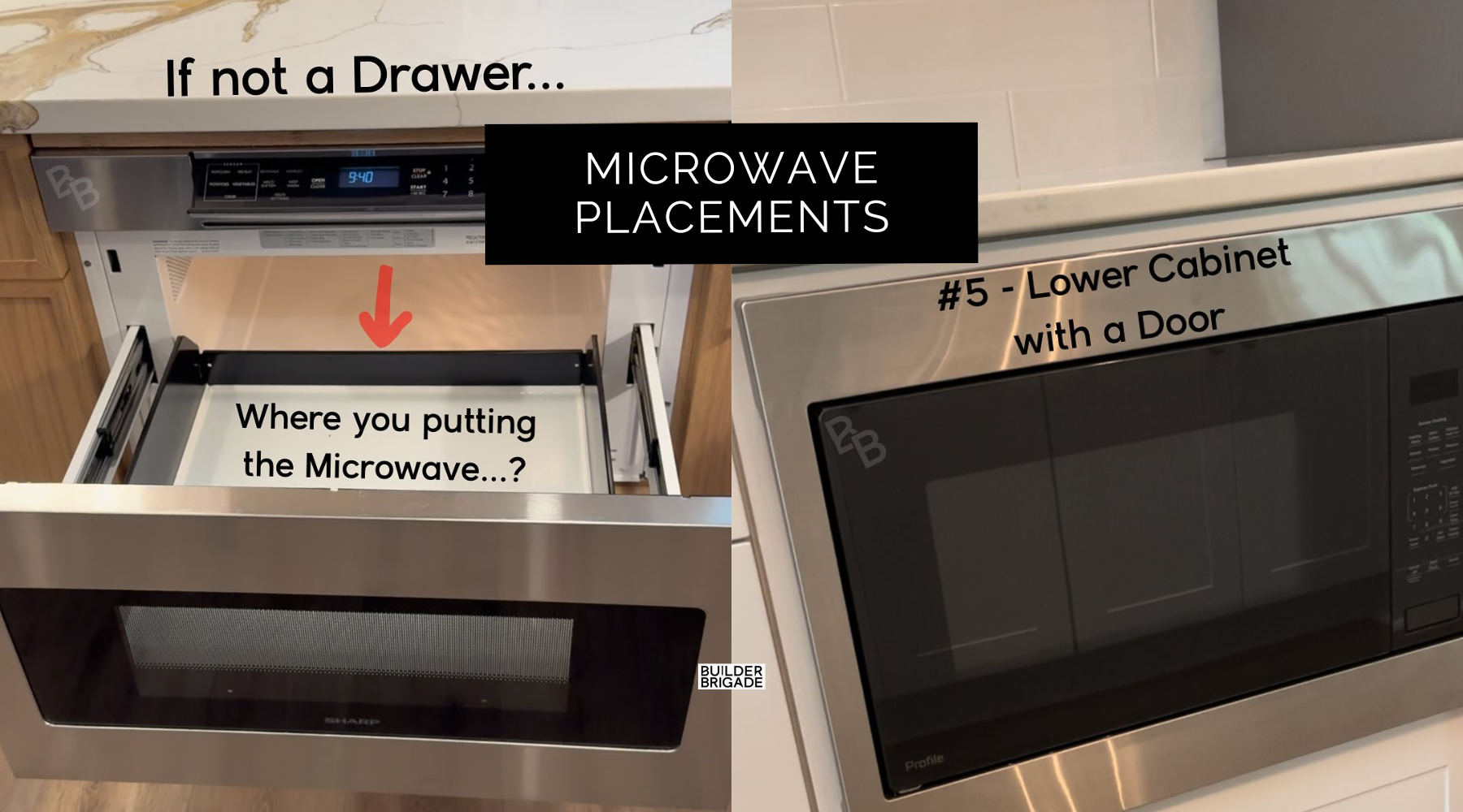 Where Are You Putting the Microwave?