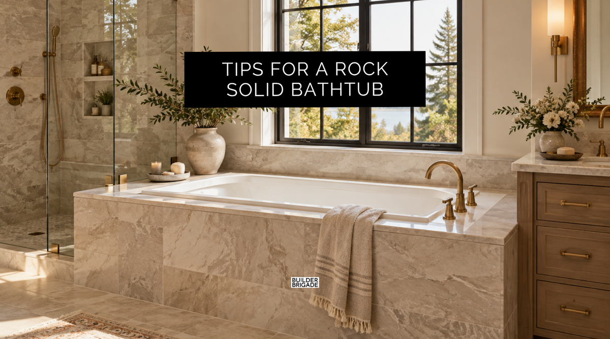 Want Your Tub to Feel More Rock Solid?