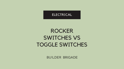 Rocker switches vs. toggle switches