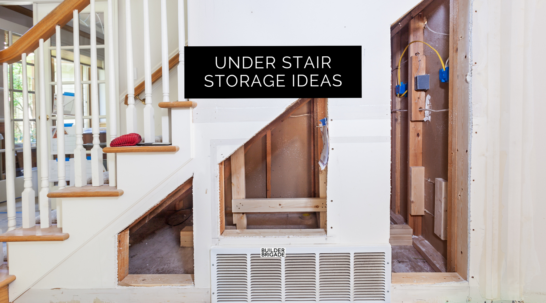 How To Use The Space Underneath Your Stairs