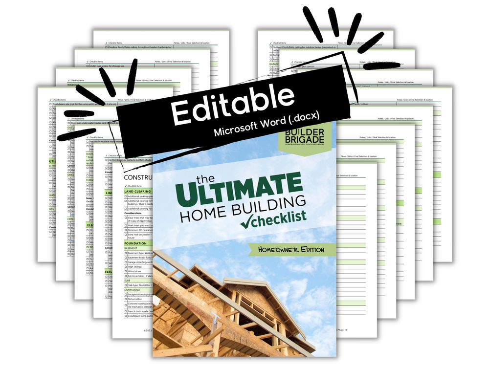 The Ultimate Home Building Bundle