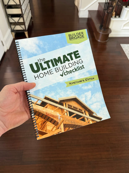 [Workbook] The Ultimate Home Building Checklist
